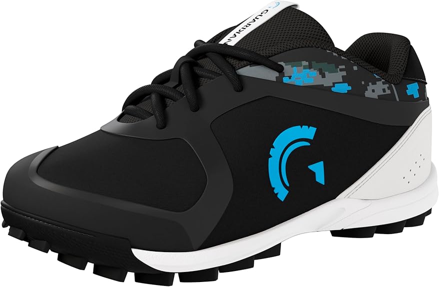 Bolt Youth Low Top Turf Baseball and Softball Shoes (Black/Royal)