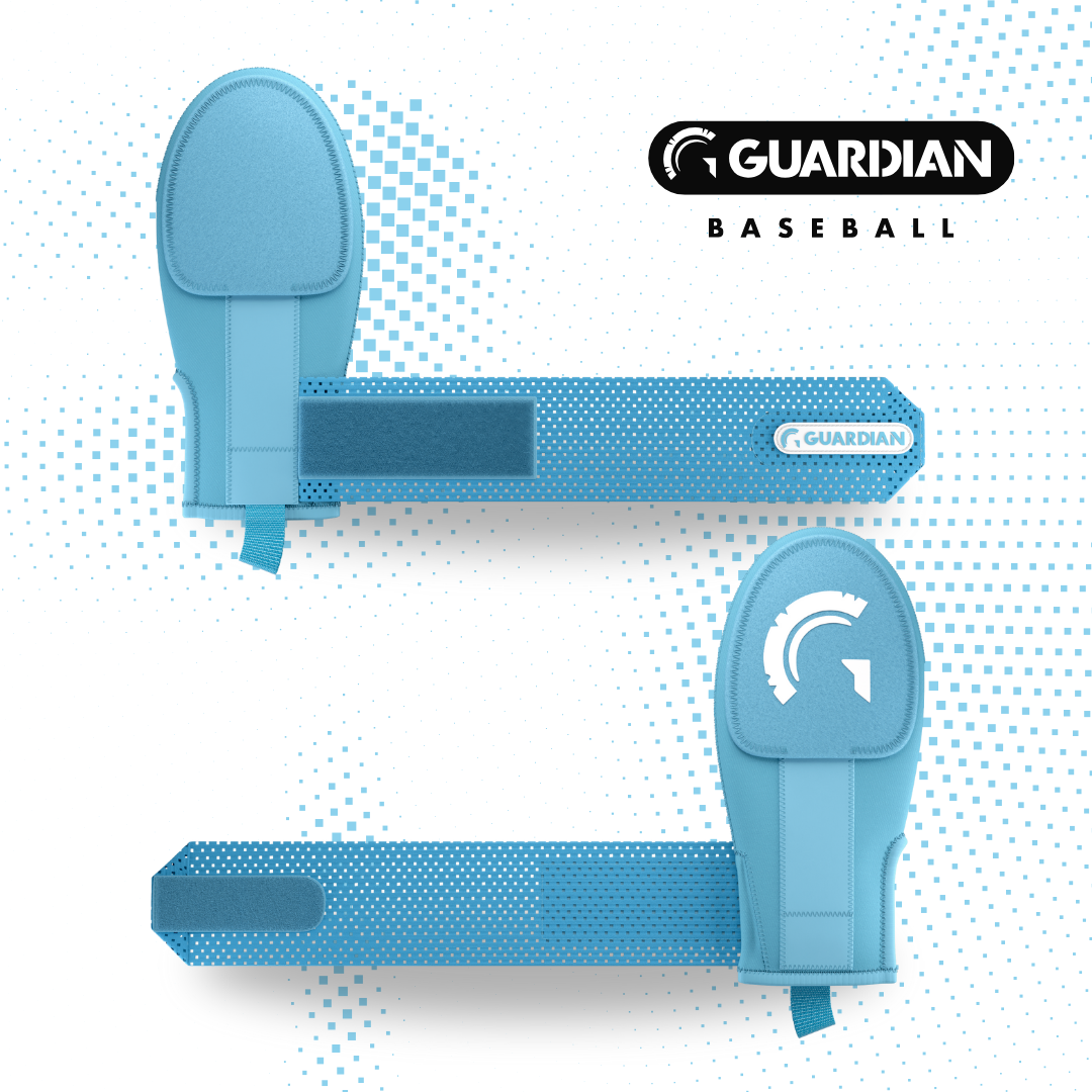 Guardian Baseball Sliding Mitt (Columbia Blue)