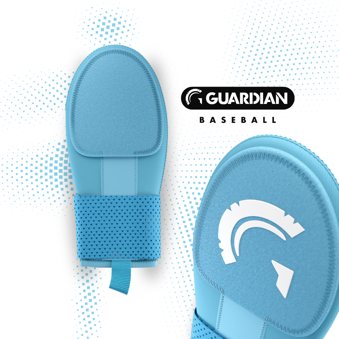 Guardian Baseball Sliding Mitt (Columbia Blue)