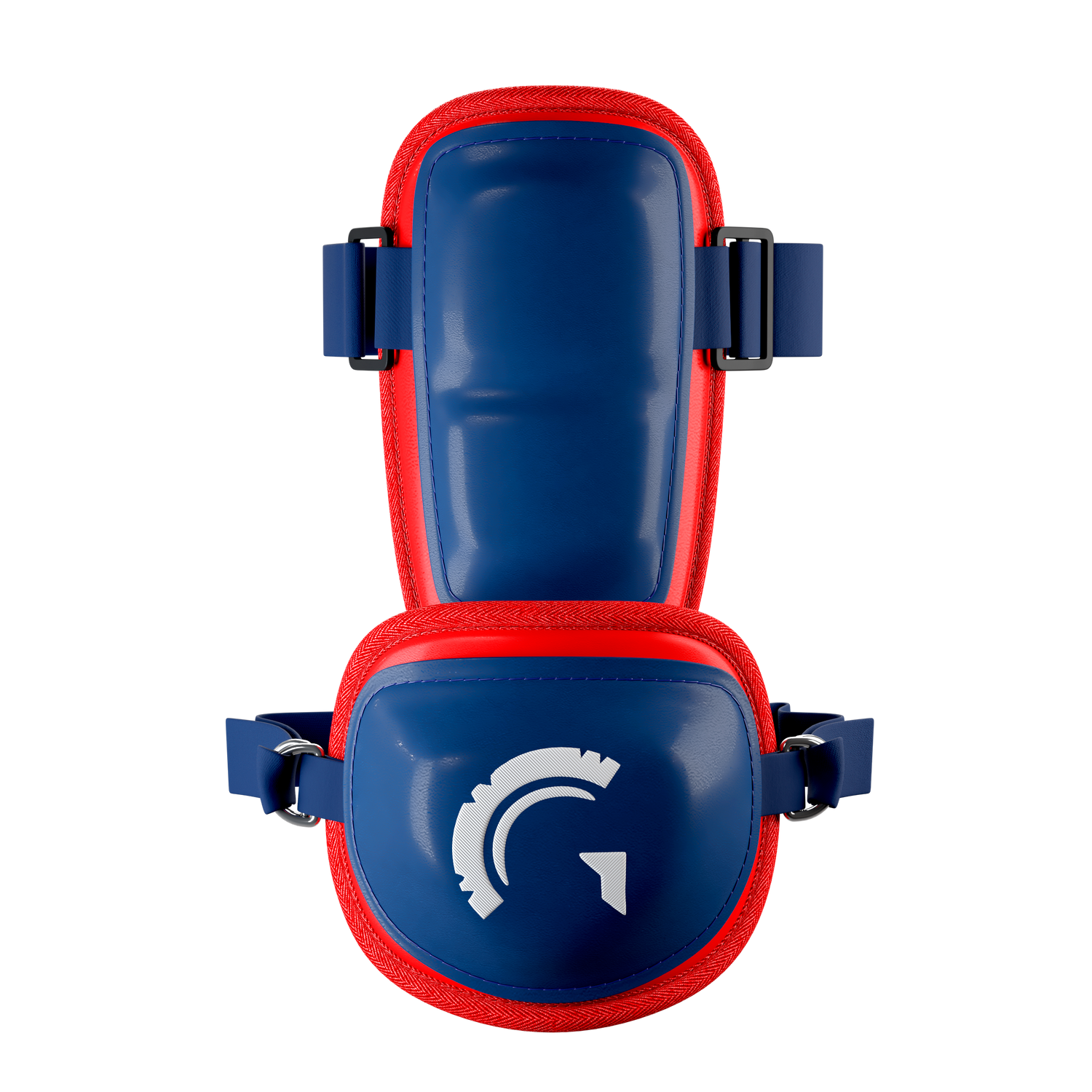 Guardian Centurion Hard Shell Pro Baseball Elbow Guard (Navy Red)