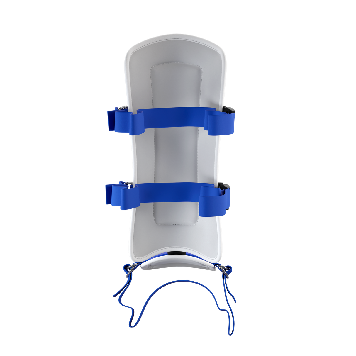 Guardian Legion Hard Shell Pro Baseball Leg Guard (Royal Blue White)
