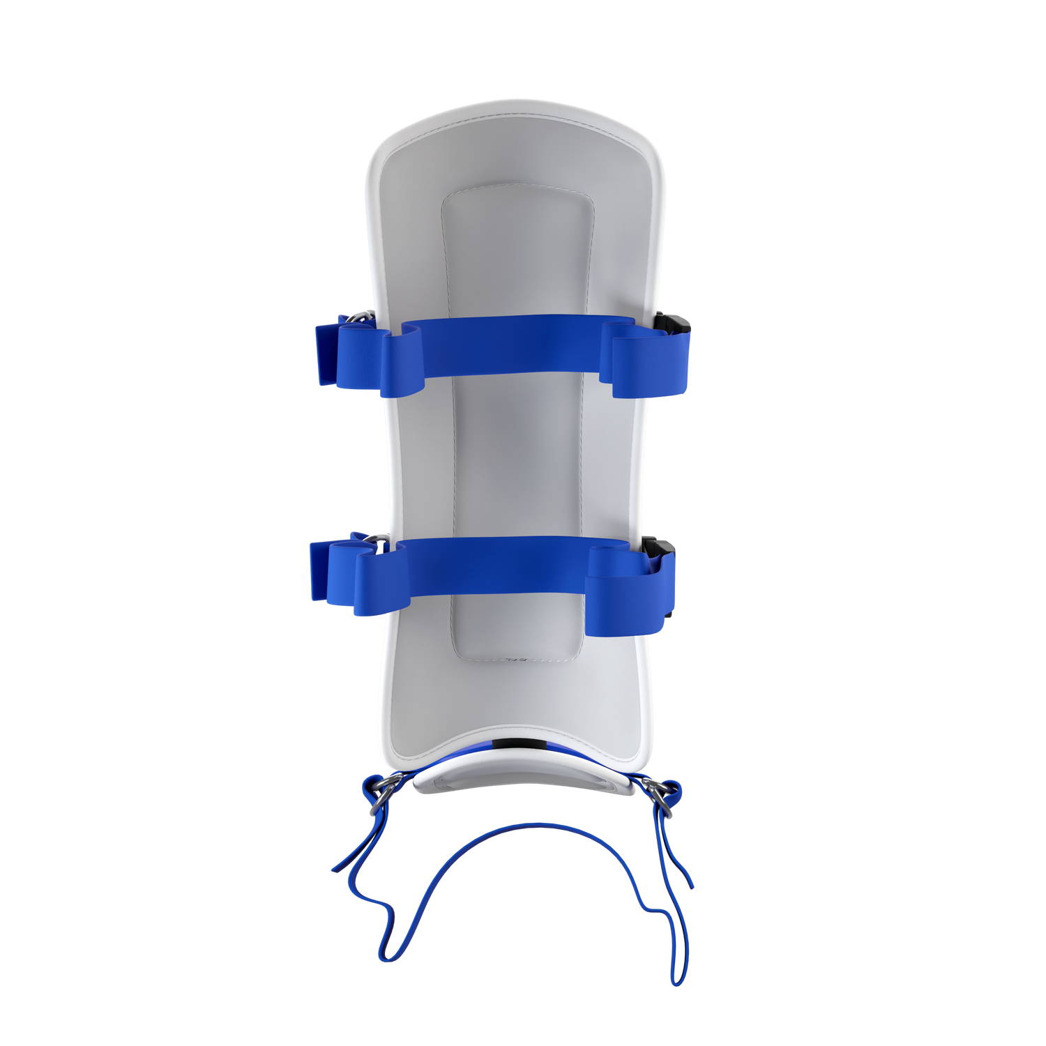 Guardian Legion Hard Shell Pro Baseball Leg Guard (Royal Blue White)
