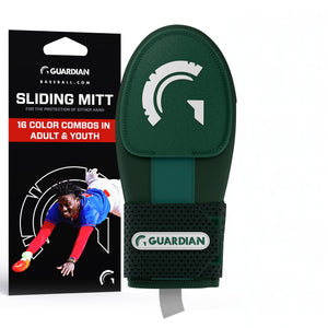Guardian Baseball Sliding Mitt (Shamrock Green/White)