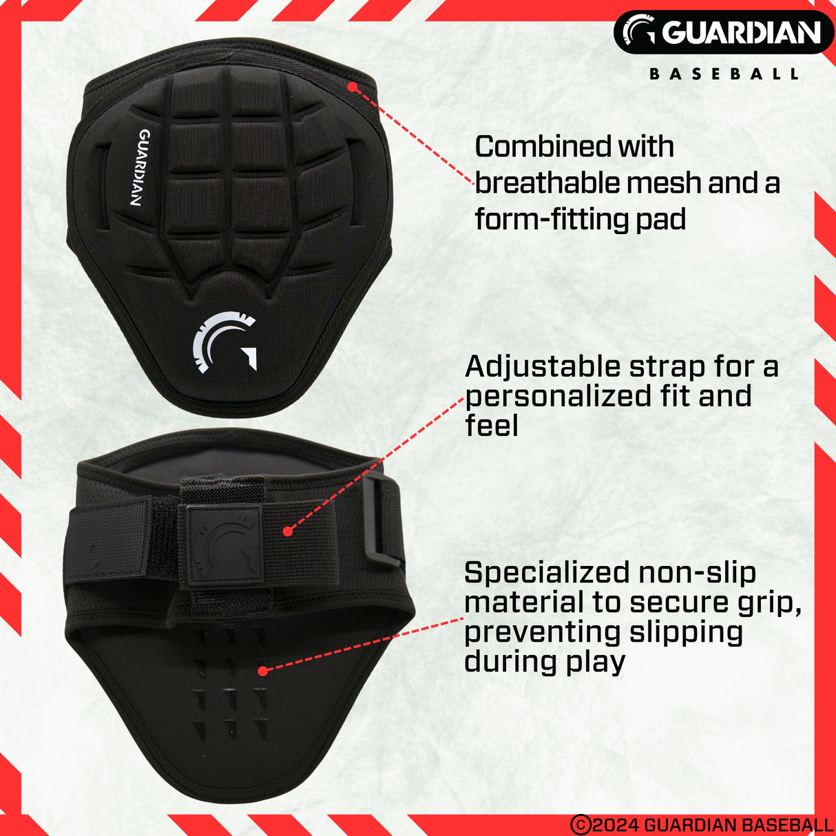 Guardian Baseball-Batters Elbow Guards-Guardian Baseball