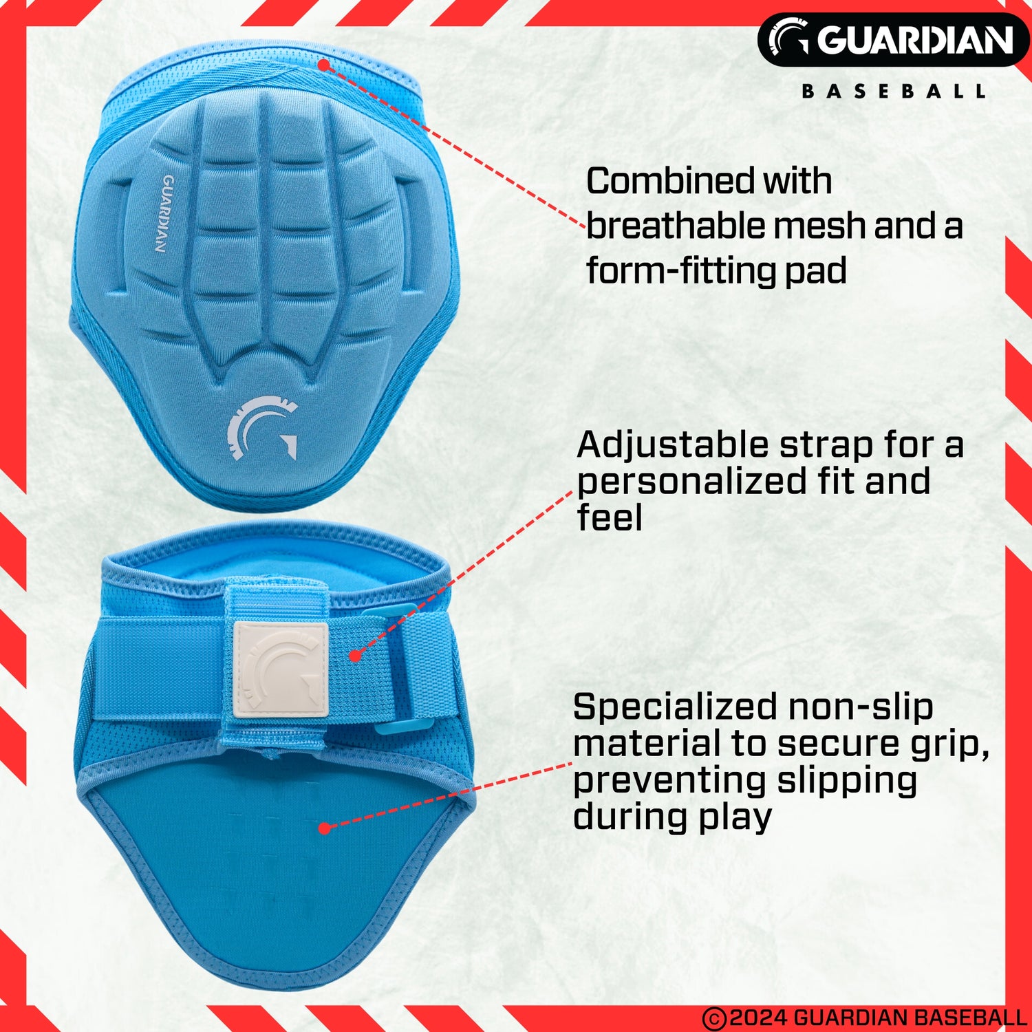 Guardian Baseball-Batters Elbow Guards-Guardian Baseball