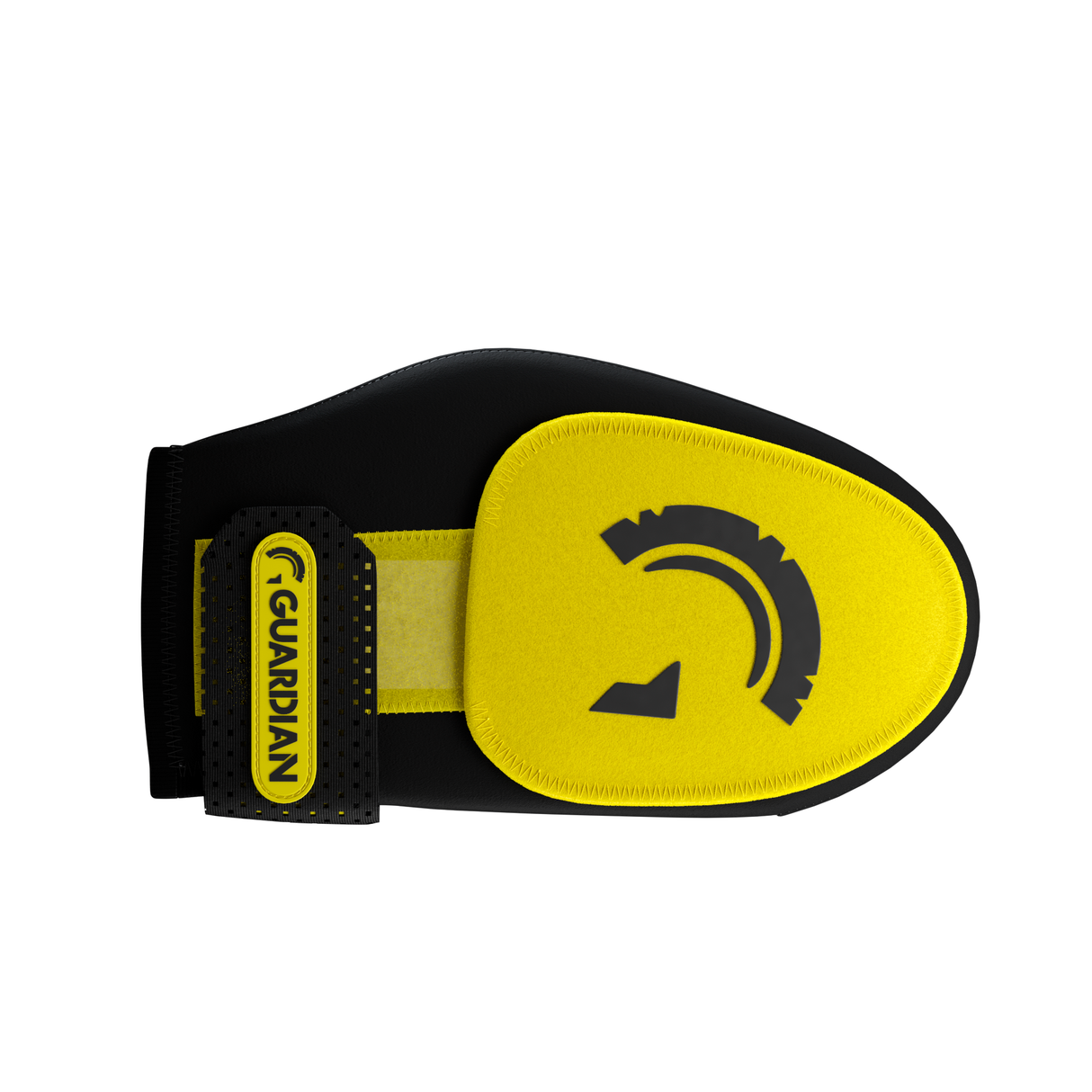 Guardian Baseball Short Baseball Softball Sliding Mitt (Black Yellow)