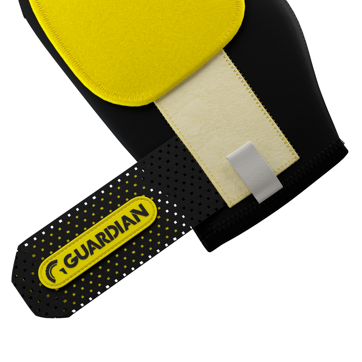 Guardian Baseball Short Baseball Softball Sliding Mitt (Black Yellow)