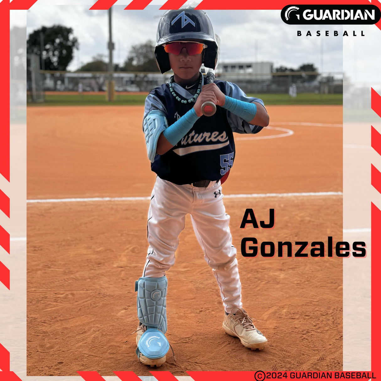 Guardian Baseball-Batters Leg Guards-Guardian Baseball