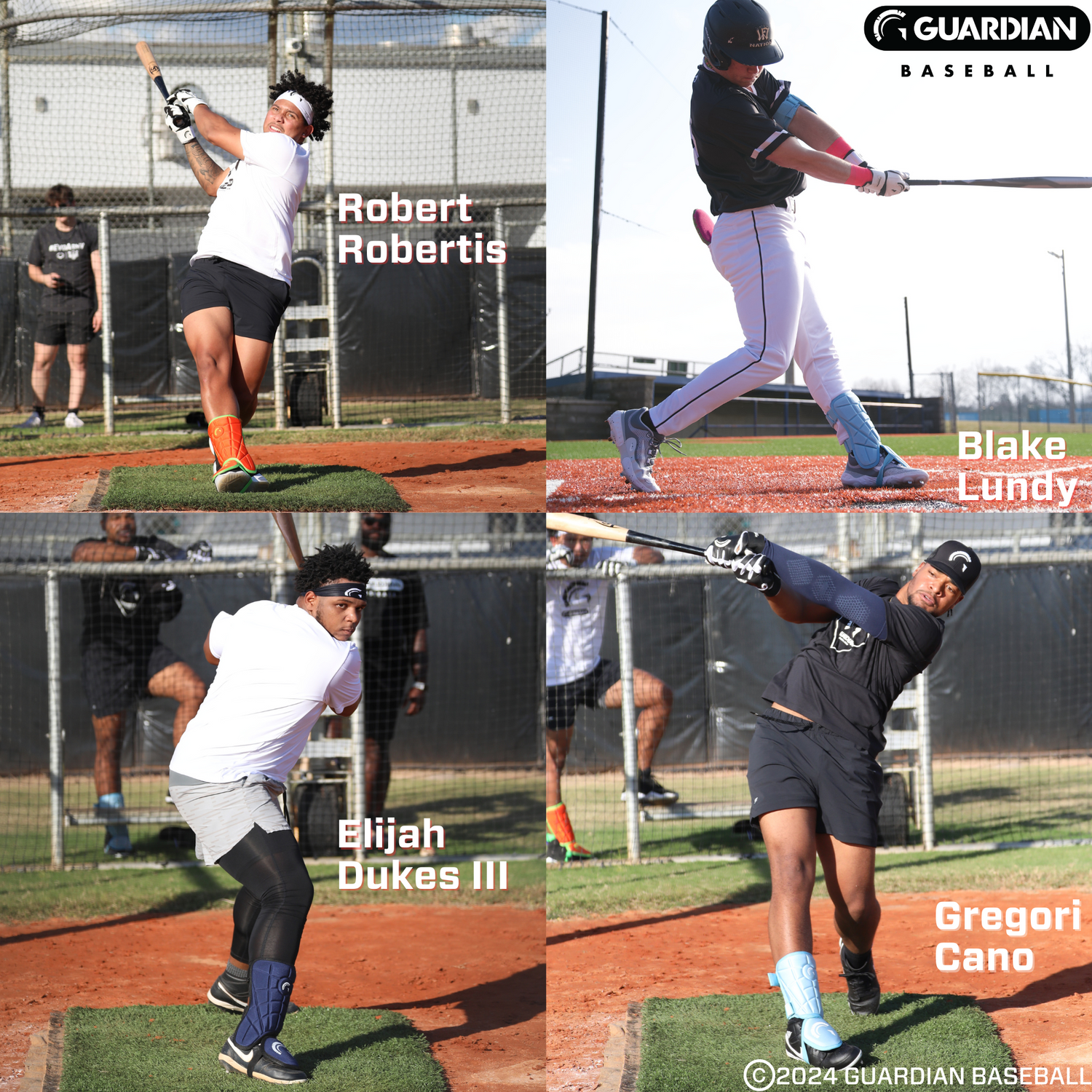 Guardian Baseball-Batters Leg Guards-Guardian Baseball