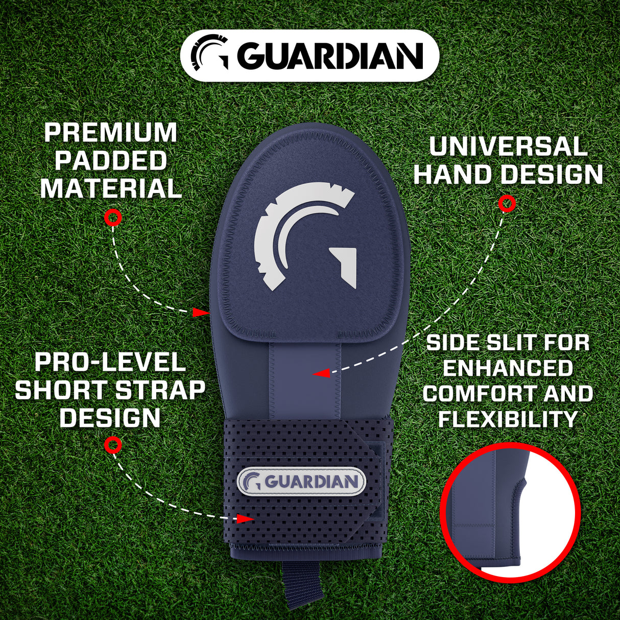 Guardian Baseball Sliding Mitt (Navy)