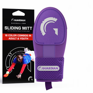 Guardian Baseball Sliding Mitt (Purple)