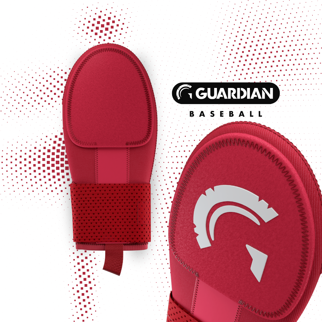 Guardian Baseball Sliding Mitt (Red)
