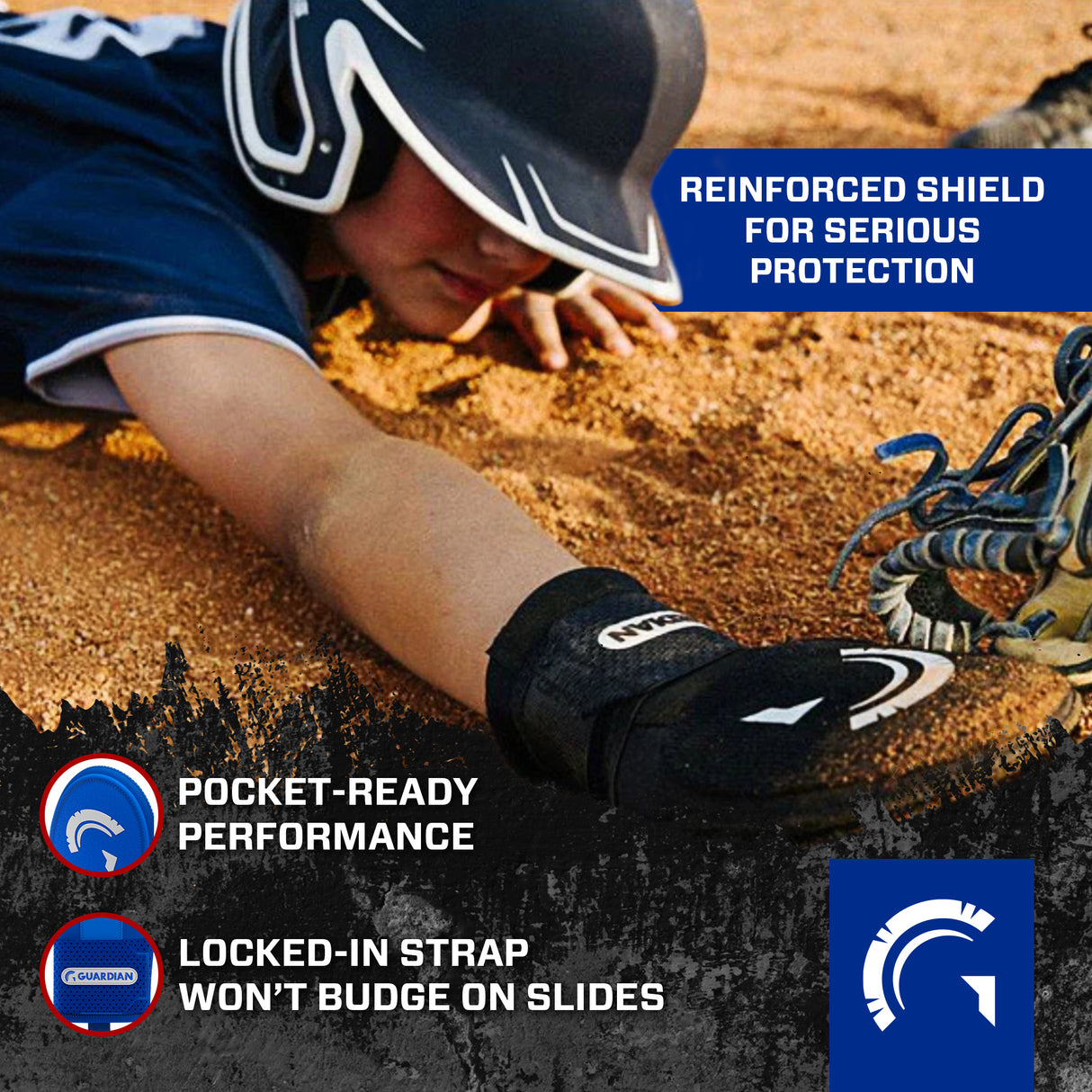 Guardian Baseball Sliding Mitt (Royal)