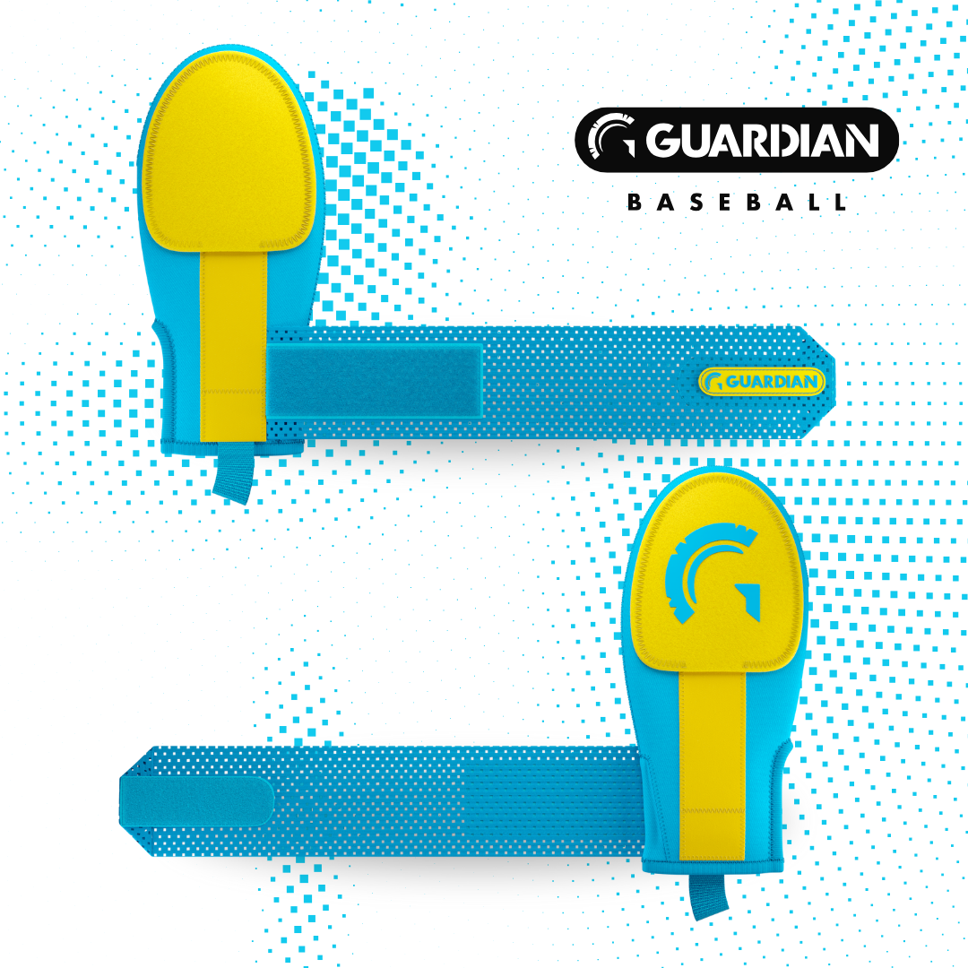 Guardian Baseball Sliding Mitt (Rich Blue/Yellow)