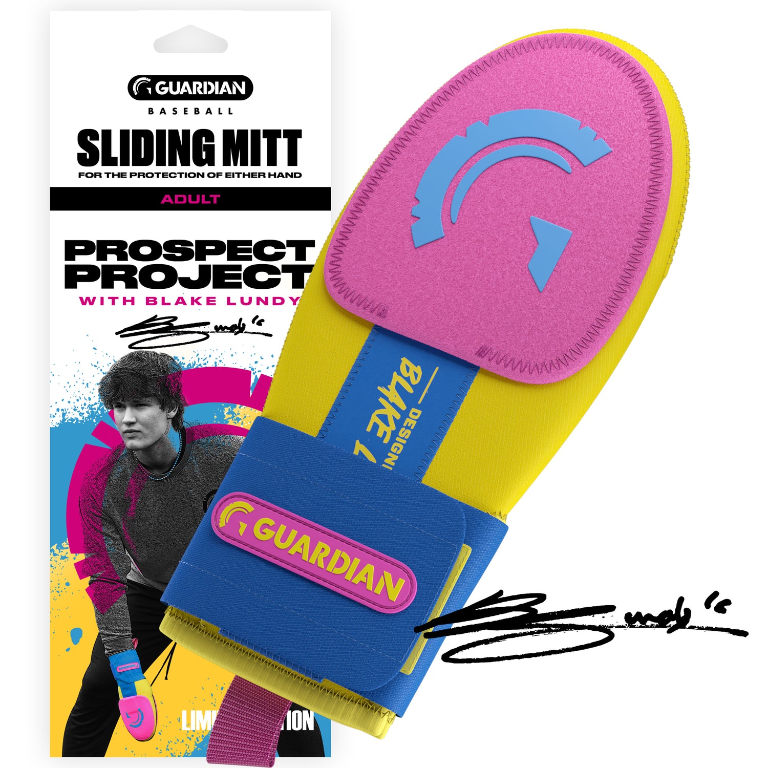 Guardian Baseball Sliding Mitt (Blake Lundy Edition)