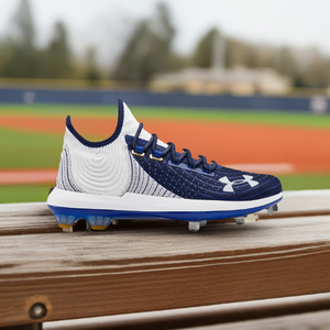 Under Armour Bryce Harper 4 Low Men s Metal Baseball Cleats White Roy Guardian Baseball