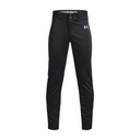 Under Armour Boys Utility Full Length Baseball Pants (Black/White)