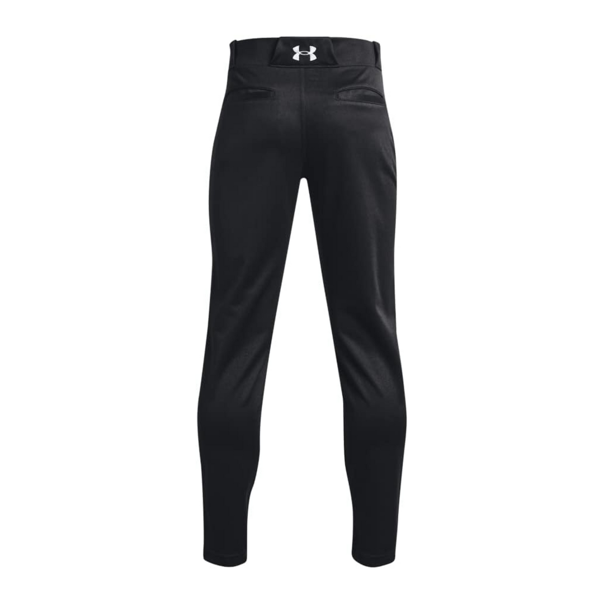 Under Armour Boys Utility Full Length Baseball Pants (Black/White)