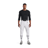 Under Armour Adult Men's Utility Knicker Baseball Pants (White/Black)