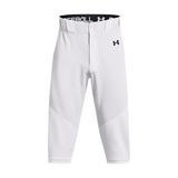 Under Armour Adult Men's Utility Knicker Baseball Pants (White/Black)