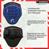 Guardian Adult Elbow Guard & Leg Guard - Baseball Protective Gear KIT (Navy)