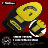 Guardian Baseball Short Baseball Softball Sliding Mitt (Black Yellow)