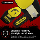 Guardian Baseball Short Baseball Softball Sliding Mitt (Black Yellow)