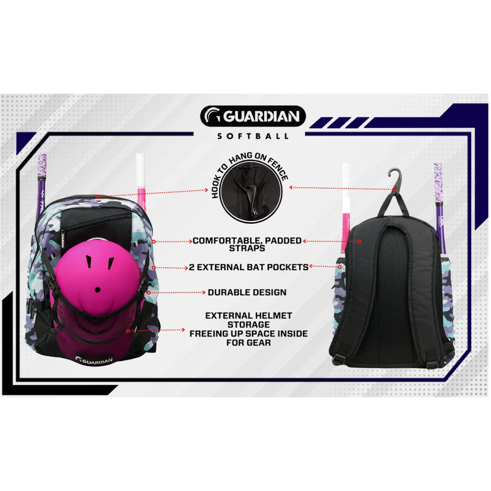 Girls softball outlet bat bag