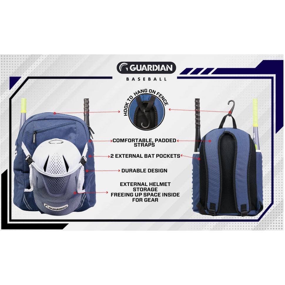Rawlings R500 Baseball Batting Bat Pack Bag (Royal) – Guardian Baseball