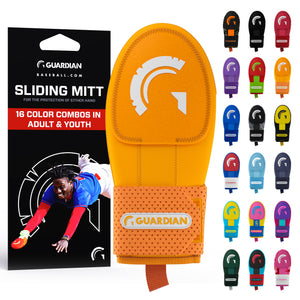 Guardian Baseball Sliding Mitt (Texas Orange)