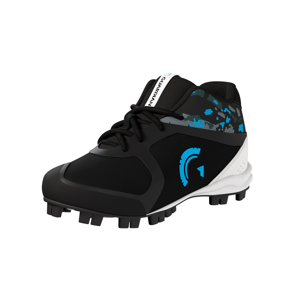 Blaze Youth Hi Top Rubber Molded Baseball and Softball Cleats