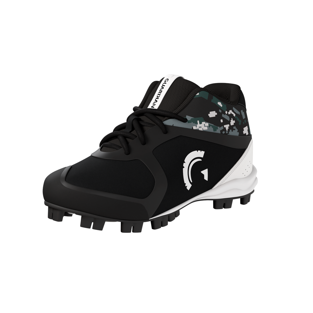 Blaze Youth Hi Top Rubber Molded Baseball and Softball Cleats