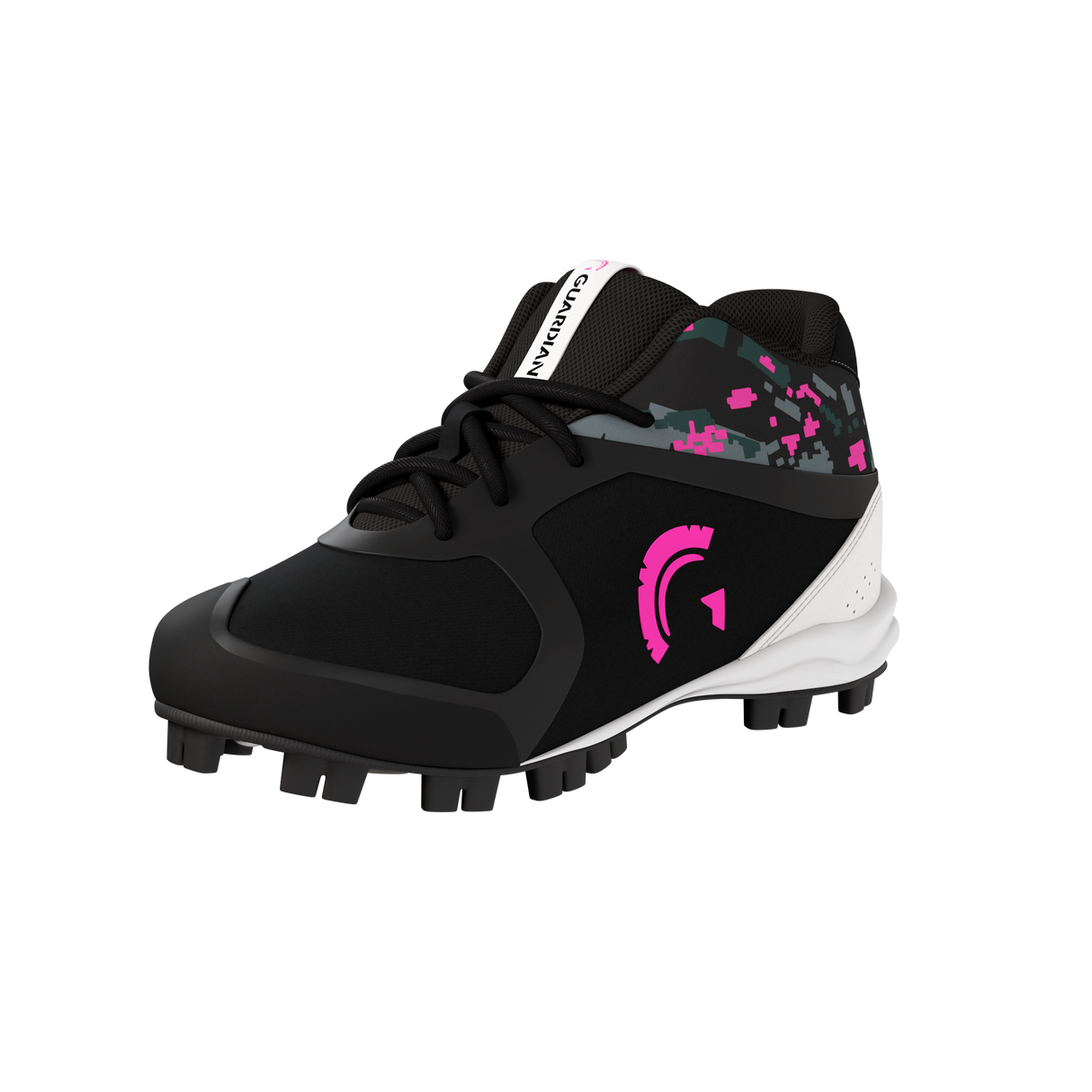 Blaze Youth Hi Top Rubber Molded Baseball and Softball Cleats