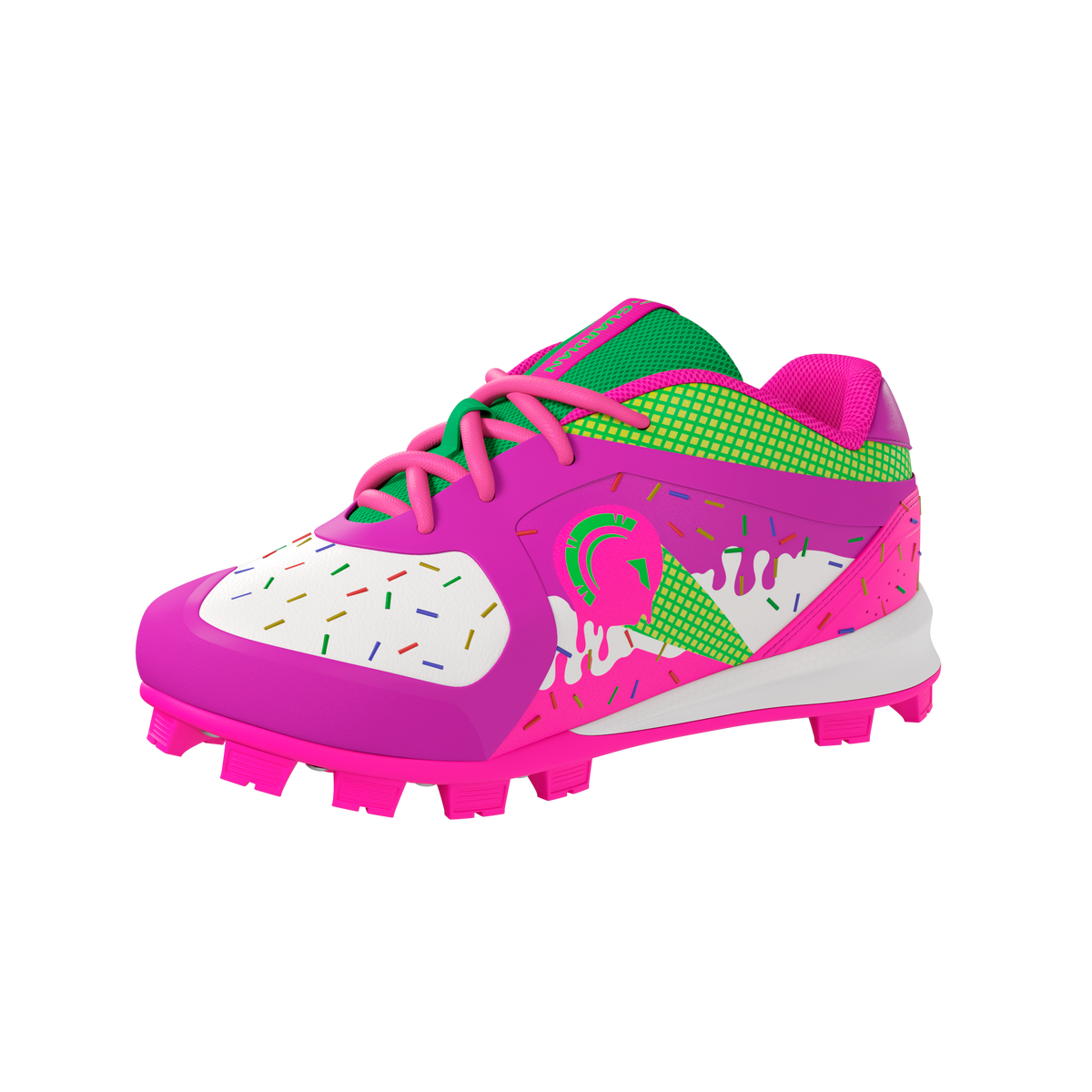 Blaze Youth Low Top Rubber Molded Baseball and Softball Cleats