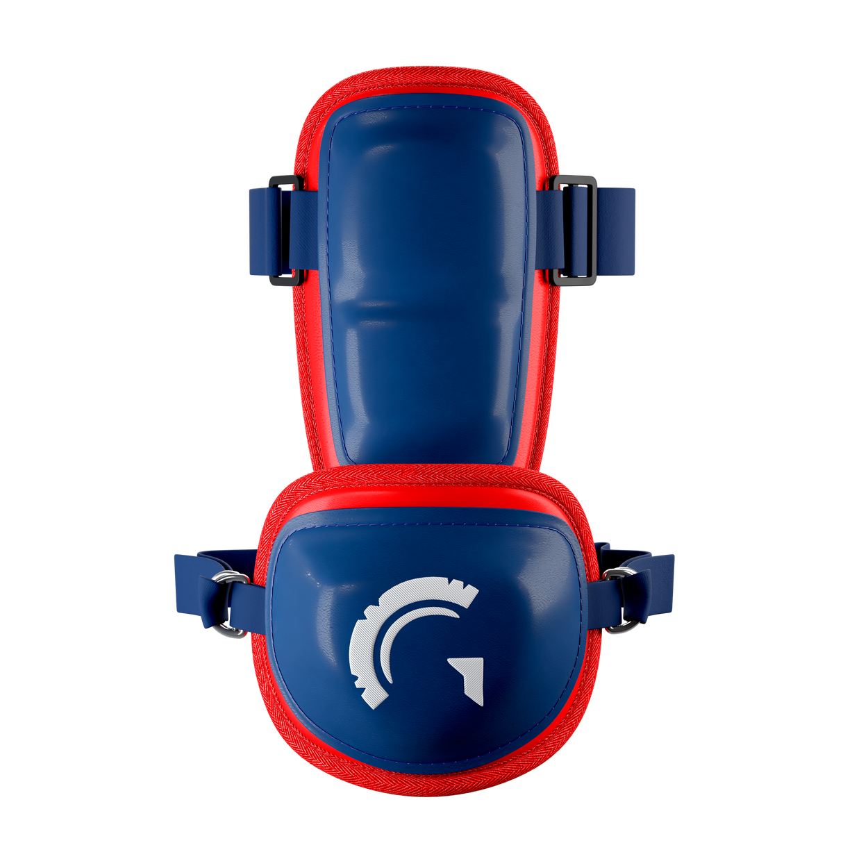 Guardian Centurion Hard Shell Pro Baseball Elbow Guard (Navy Red)