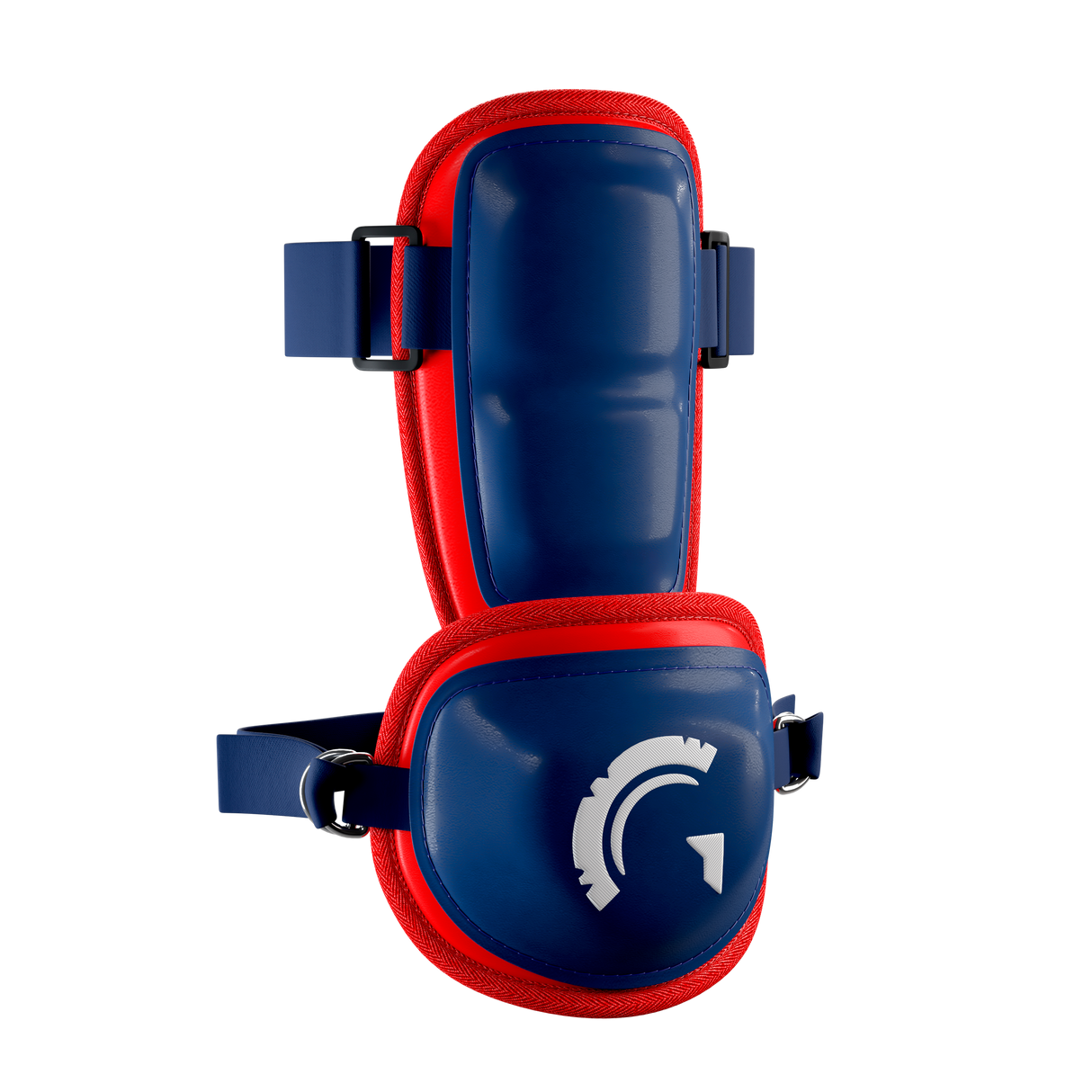 Guardian Centurion Hard Shell Pro Baseball Elbow Guard (Navy Red)