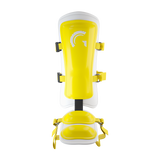 Guardian Legion Hard Shell Pro Baseball Leg Guard (Yellow White)