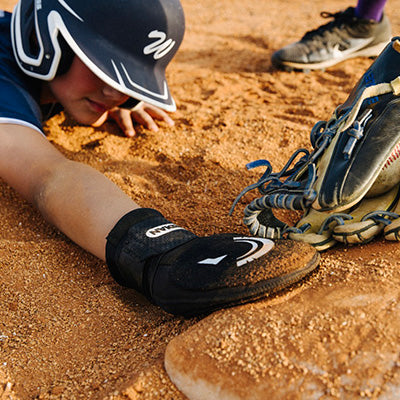 Baseball sliding 2024 hand mitt