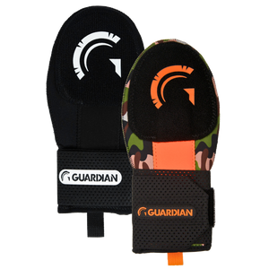 Guardian Baseball Sliding Mitt - Youth and Adult Sizes - Sliding Glove for Baseball - Elastic Compression Strap - Pack of 2 (Young Dolph Inspired Camo-Black)