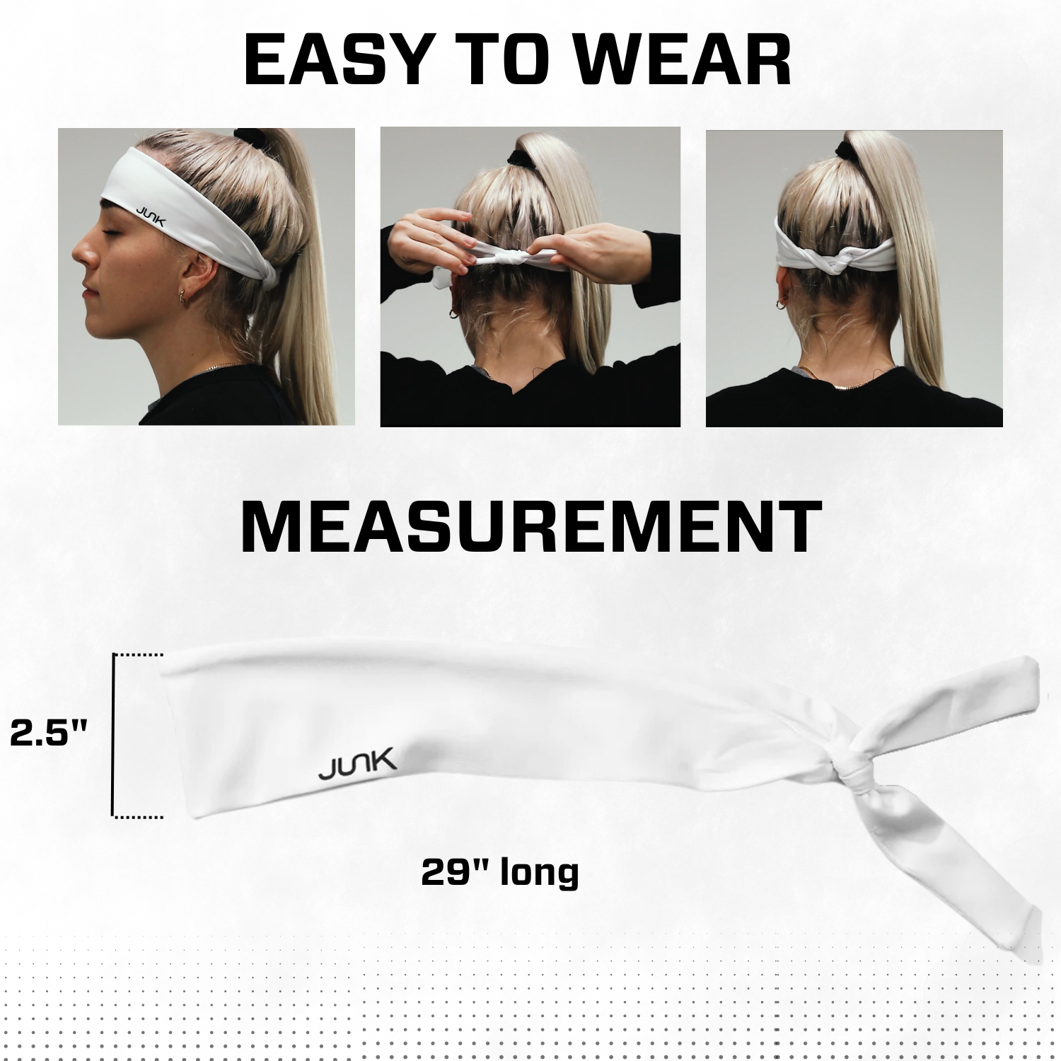 junk flex tie headband