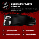 Guardian Baseball Pro-Grade On Field Baseball Headband (Black/White)
