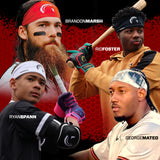 Guardian Baseball Pro-Grade On Field Baseball Headband (Black/White)