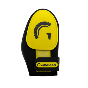 Guardian Baseball Short Baseball Softball Sliding Mitt (Black Yellow)