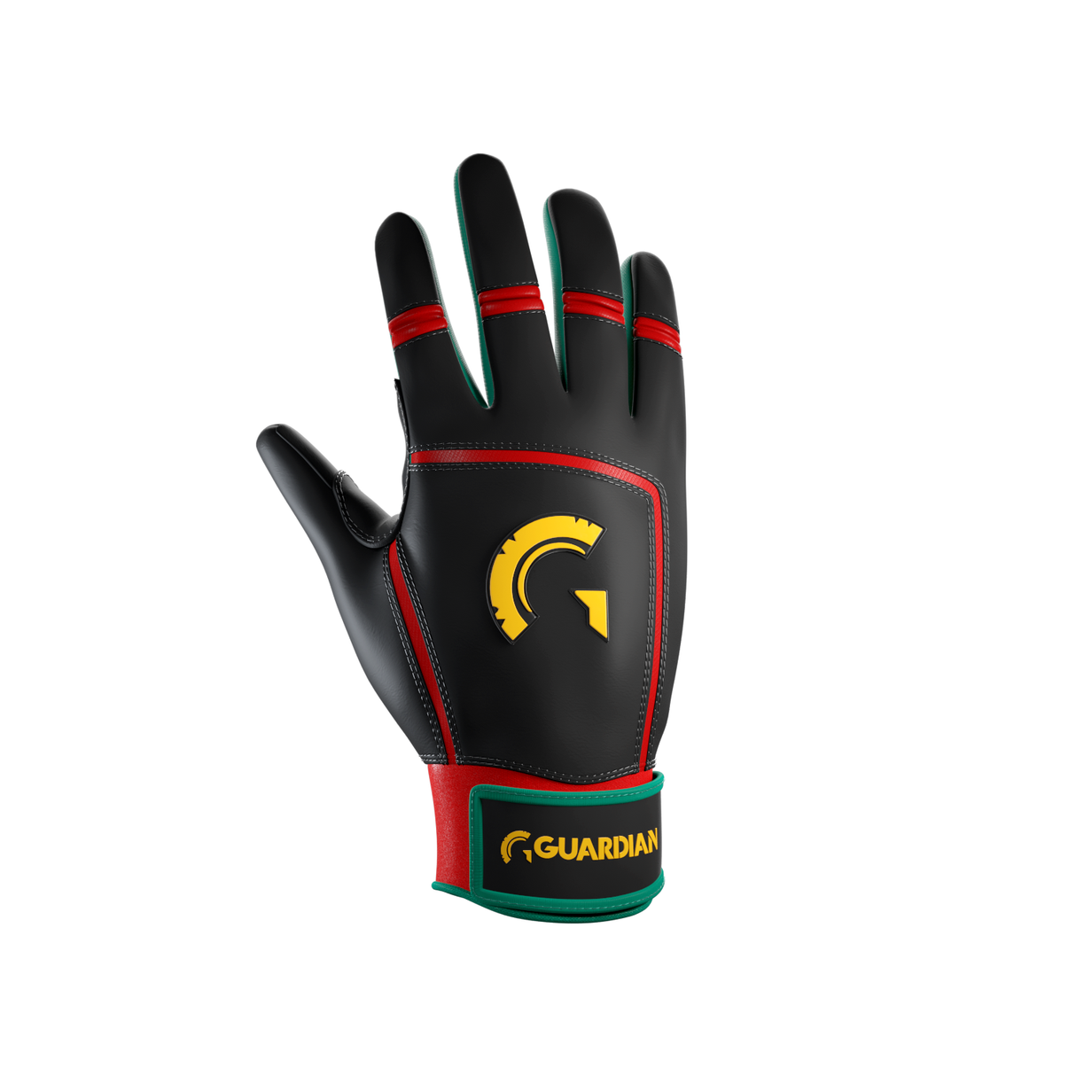 Guardian Pompey Classic Strap Sheepskin Leather Batting Gloves (Gucci)