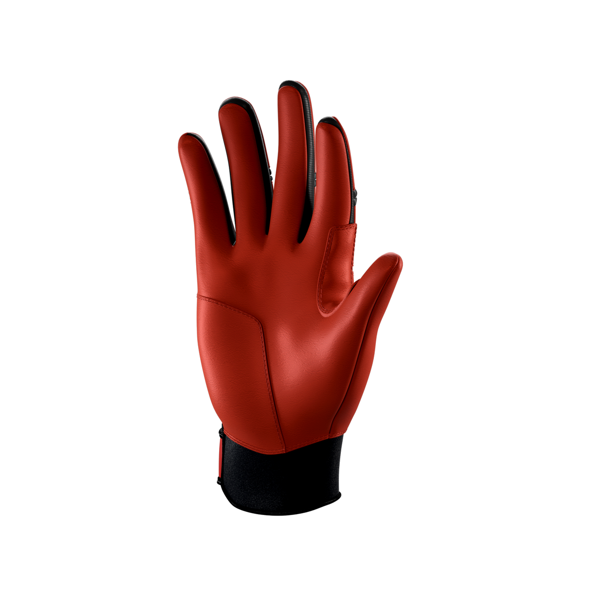 Guardian Pompey Classic Strap Sheepskin Leather Batting Gloves (Red)