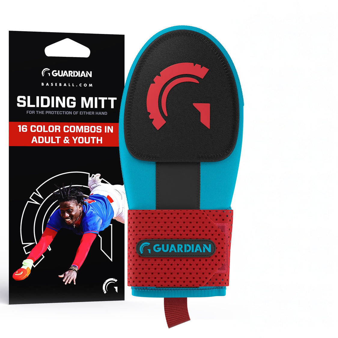 Deslizadores Guardian azul/rojo/negro