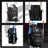 Guardian Baseball Diamond Series Baseball Softball Bag (Grey/Carolina Blue)