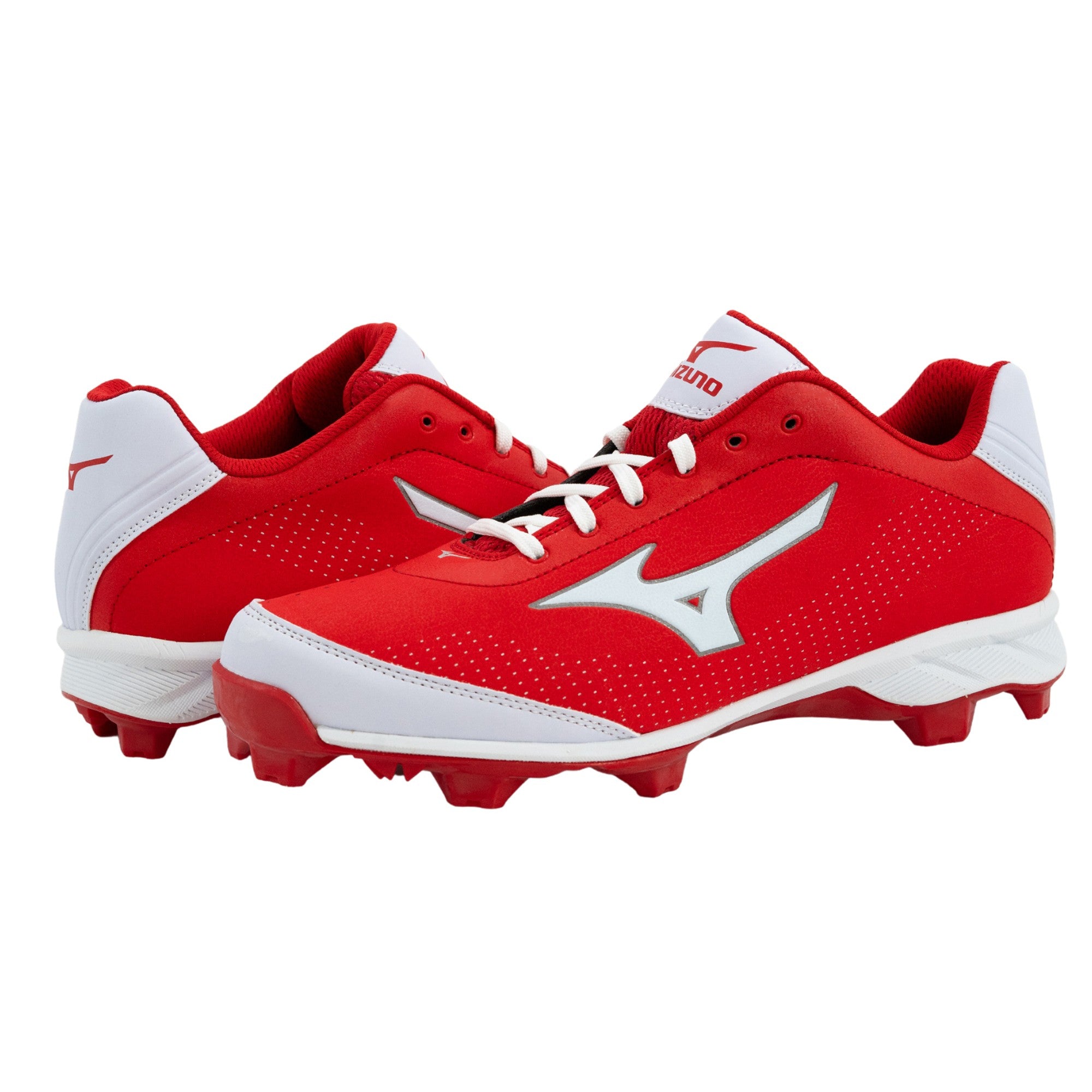 Metal best sale cleats mizuno