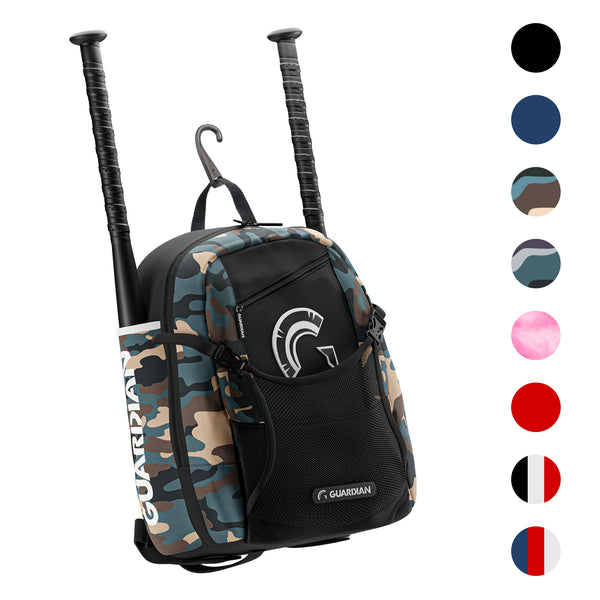 IGOLUMON Baseball Backpack - Waterproof Sports Bag With Helmet Holder & Shoe Compartment