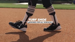 Guardian Baseball Youth Baseball and Softball Low Top Cleats and Turf Shoes (Black/Orange) 2-Pack